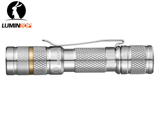 Κίνα Φορητός μίνι φακός Αντιαεροπορικού Πυροβολικού εργαλείων Lumintop, ισχυρός μίνι φακός φανών προμηθευτής